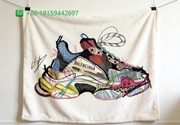 Balenciaga Throw Blankets